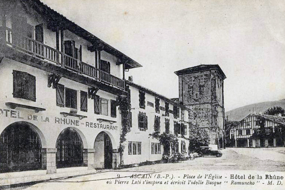 Histoire Hotel de la rhune
